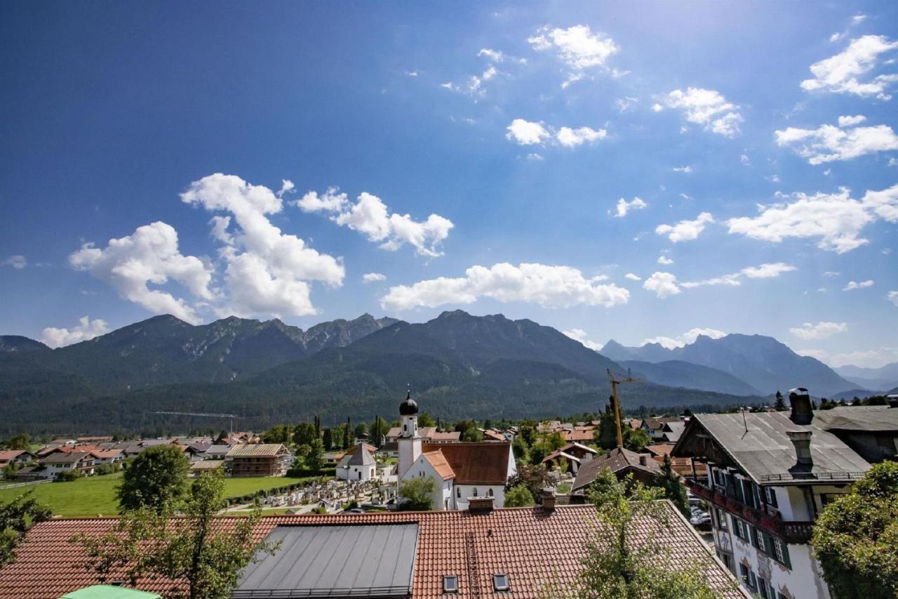 Ferienwohnung Haus Holler Wallgau Exterior foto