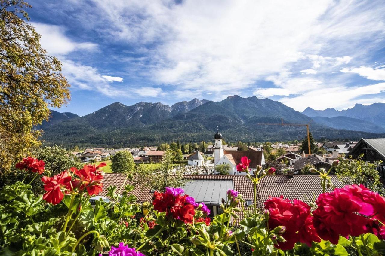 Ferienwohnung Haus Holler Wallgau Exterior foto